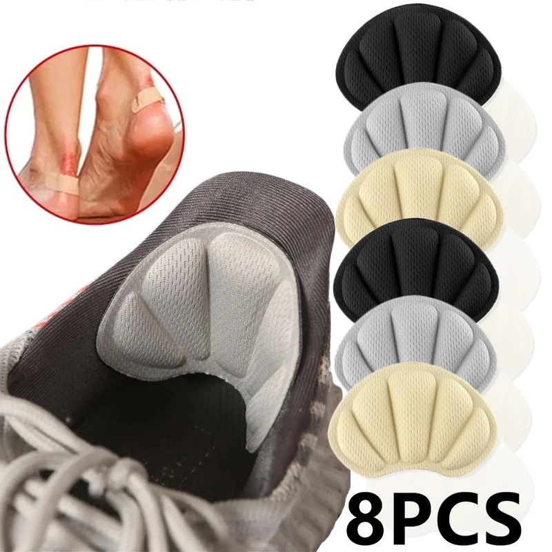 Sneaker Care Foam - 4 Pares de Almofadas para Calcanhar,
