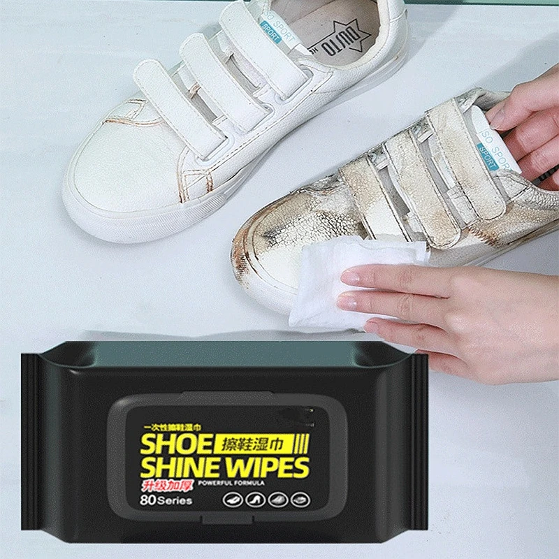 Sneaker Care Clean - Toalhetes portáteis para limpeza de sapatos
