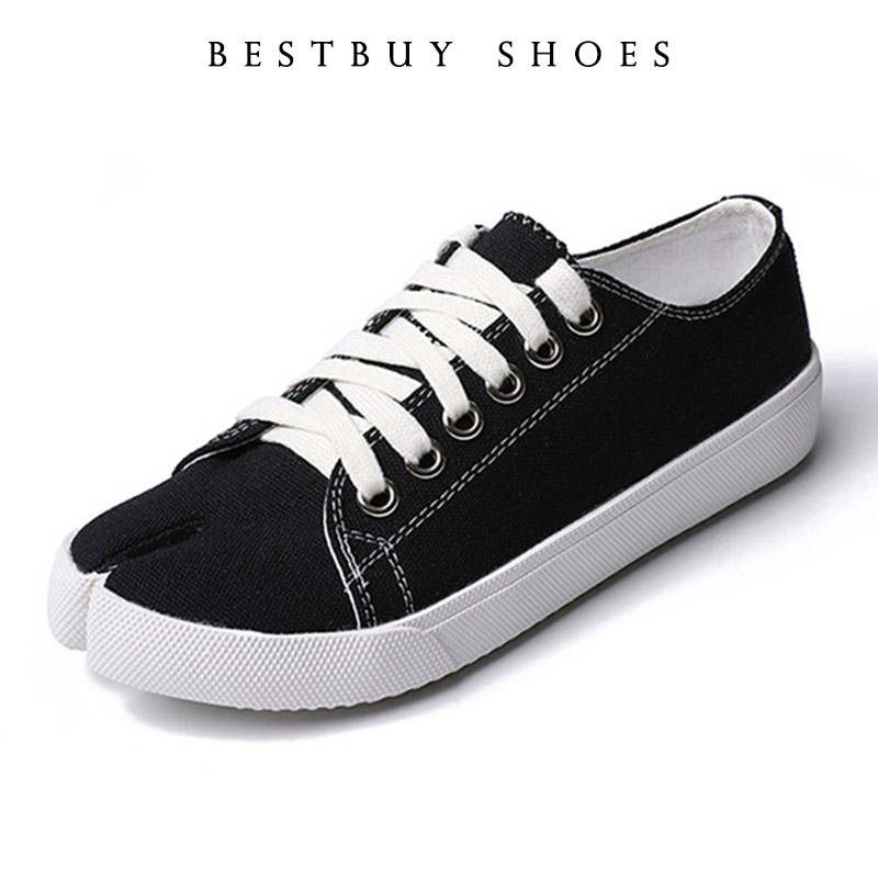 White Sneaker Care Kit - Mulheres tabi sapatos de lona rua