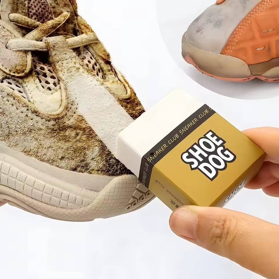Borracha de sapato portátil br - Sneaker Care Foam avaliação e preço