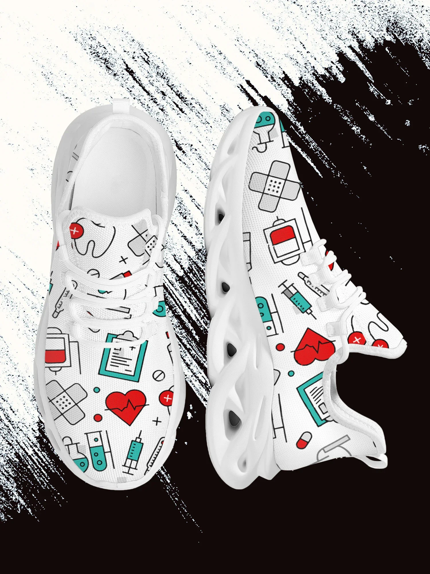 Bonito médico plataforma sapat - Sneaker Career avaliação e preço