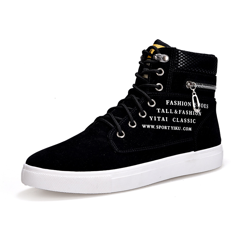 Tênis de cano alto preto mascu - Sneaker Career avaliação e preço
