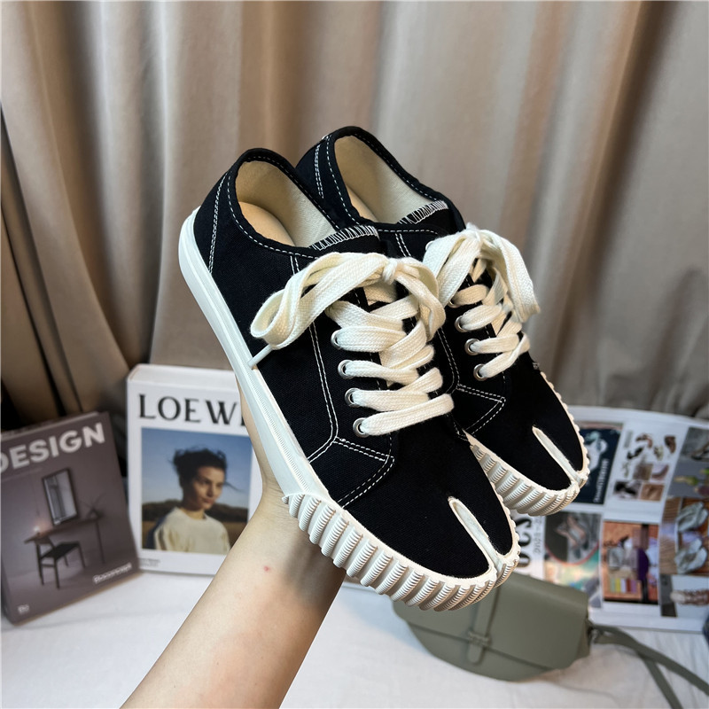 Mulheres tabi sapatos de lona  - White Sneaker Care Kit avaliação e preço