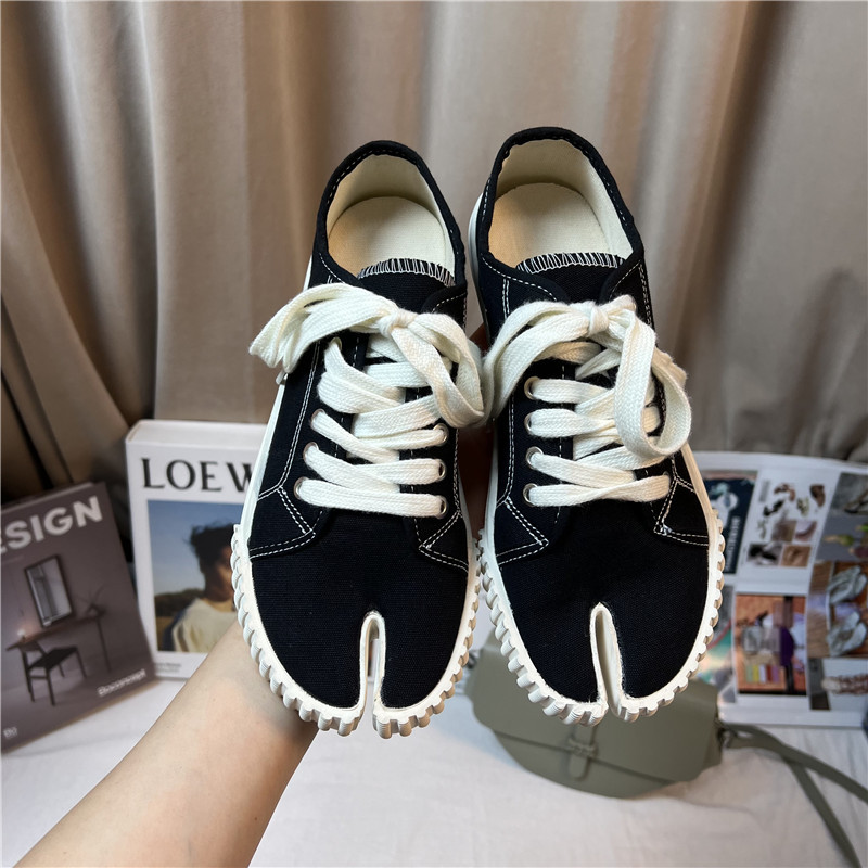 Mulheres tabi sapatos de lona  - White Sneaker Care Kit avaliação e preço